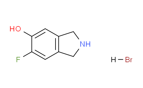 CAS No. 1447607-11-5, 6-Fluoroisoindolin-5-ol hydrobromide