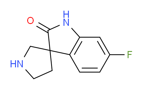 CAS No. 1554617-13-8, 6-Fluorospiro[indoline-3,3'-pyrrolidin]-2-one