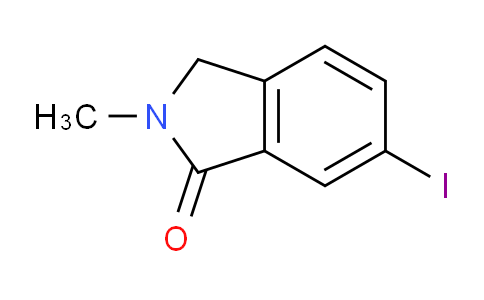 CAS No. 1228774-21-7, 6-Iodo-2-methylisoindolin-1-one