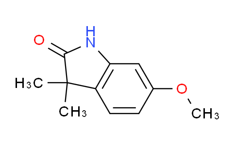 CAS No. 303225-10-7, 6-Methoxy-3,3-dimethylindolin-2-one