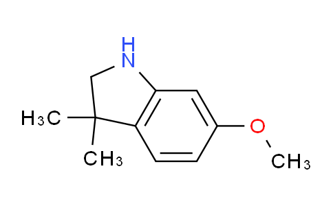 CAS No. 1158752-37-4, 6-Methoxy-3,3-dimethylindoline