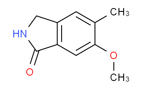 CAS No. 1138220-76-4, 6-Methoxy-5-methylisoindolin-1-one