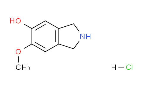 CAS No. 1956379-00-2, 6-Methoxyisoindolin-5-ol hydrochloride