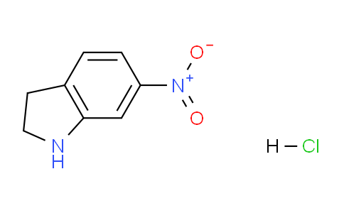CAS No. 1187929-53-8, 6-Nitroindoline hydrochloride
