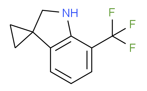 CAS No. 1516693-07-4, 7'-(Trifluoromethyl)spiro[cyclopropane-1,3'-indoline]