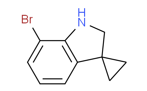 CAS No. 1694042-51-7, 7'-Bromospiro[cyclopropane-1,3'-indoline]