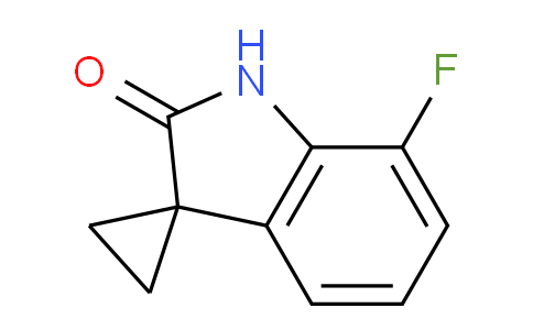 CAS No. 872141-30-5, 7'-Fluorospiro[cyclopropane-1,3'-indolin]-2'-one