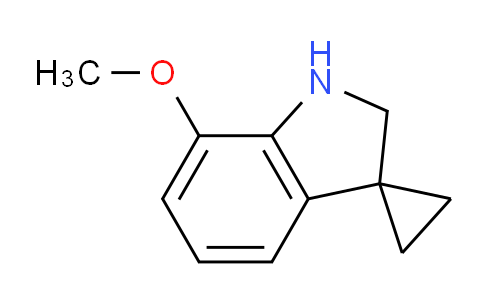 CAS No. 1461708-60-0, 7'-Methoxyspiro[cyclopropane-1,3'-indoline]