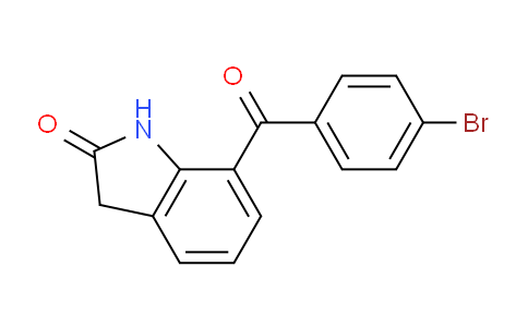 CAS No. 91713-91-6, 7-(4-Bromobenzoyl)indolin-2-one