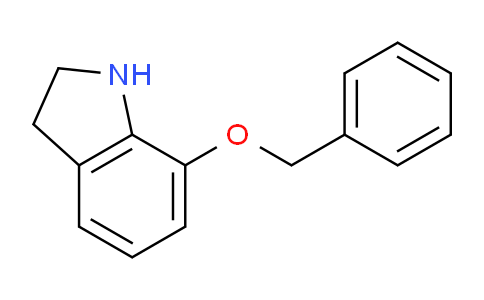 CAS No. 191730-78-6, 7-(Benzyloxy)indoline