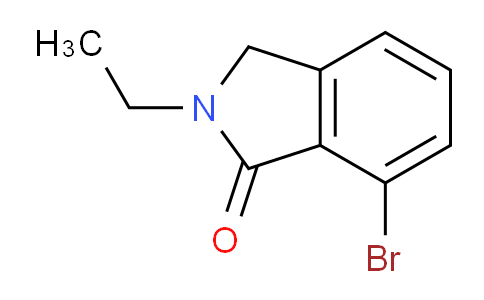 CAS No. 1379345-76-2, 7-Bromo-2-ethylisoindolin-1-one