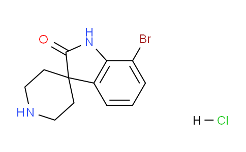 CAS No. 1707602-26-3, 7-Bromospiro[indoline-3,4'-piperidin]-2-one hydrochloride