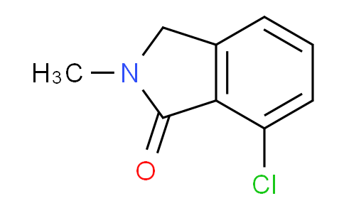 CAS No. 1378969-97-1, 7-Chloro-2-methylisoindolin-1-one