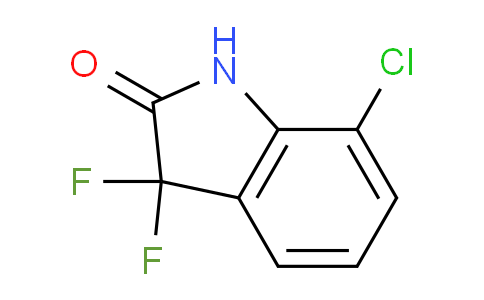 CAS No. 1393560-50-3, 7-Chloro-3,3-difluoroindolin-2-one