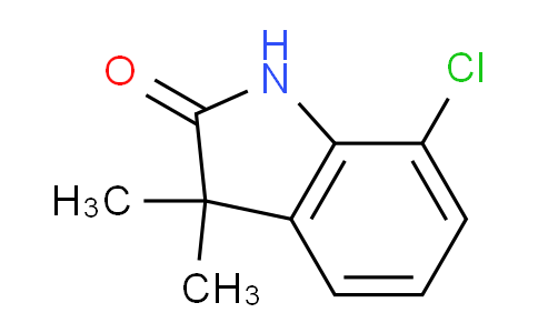 CAS No. 1319743-63-9, 7-Chloro-3,3-dimethylindolin-2-one