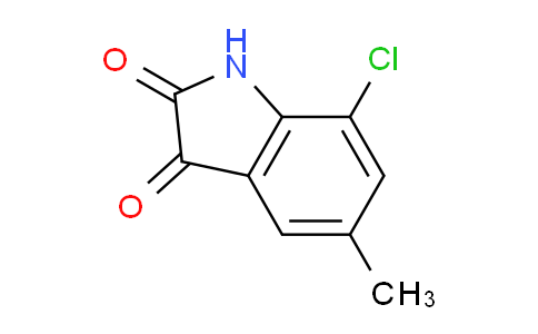 CAS No. 155184-80-8, 7-Chloro-5-methylindoline-2,3-dione