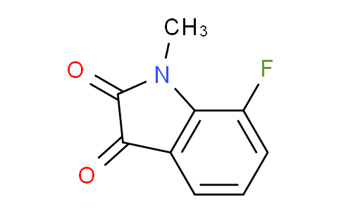 CAS No. 875003-43-3, 7-Fluoro-1-methylindoline-2,3-dione