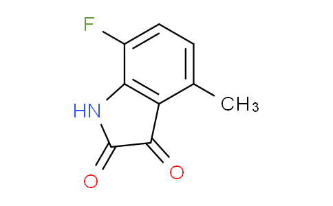 CAS No. 749240-53-7, 7-Fluoro-4-methylisatin