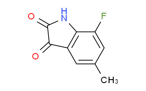 CAS No. 442910-92-1, 7-Fluoro-5-methylisatin