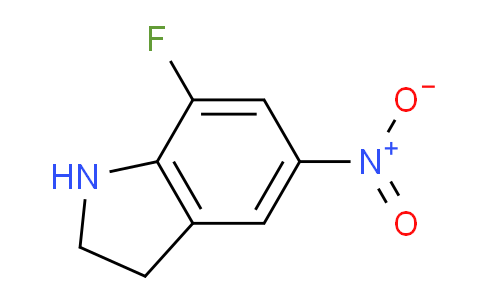CAS No. 1268816-57-4, 7-Fluoro-5-nitroindoline