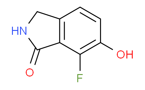 CAS No. 1007455-32-4, 7-Fluoro-6-hydroxyisoindolin-1-one