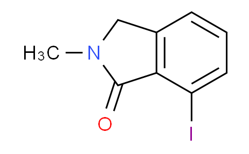 CAS No. 1379339-74-8, 7-Iodo-2-methylisoindolin-1-one