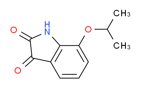 CAS No. 1175879-37-4, 7-Isopropoxyindoline-2,3-dione