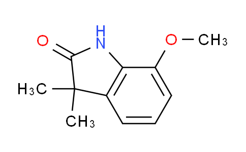 CAS No. 66931-30-4, 7-Methoxy-3,3-dimethylindolin-2-one