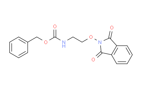 CAS No. 168827-96-1, Benzyl (2-((1,3-dioxoisoindolin-2-yl)oxy)ethyl)carbamate