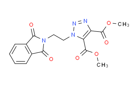 CAS No. 869895-62-5, Dimethyl 1-(2-(1,3-dioxoisoindolin-2-yl)ethyl)-1H-1,2,3-triazole-4,5-dicarboxylate