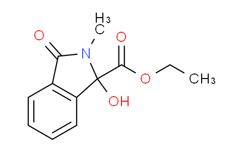 CAS No. 159029-75-1, Ethyl 1-hydroxy-2-methyl-3-oxoisoindoline-1-carboxylate