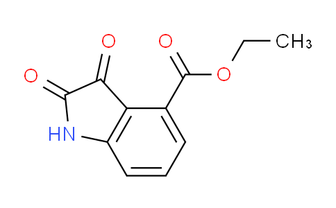CAS No. 222036-94-4, Ethyl 2,3-dioxoindoline-4-carboxylate