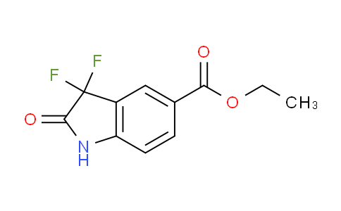 CAS No. 1286793-02-9, Ethyl 3,3-difluoro-2-oxoindoline-5-carboxylate