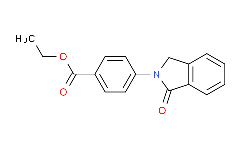 CAS No. 109621-43-4, Ethyl 4-(1-oxoisoindolin-2-yl)benzoate
