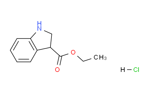 CAS No. 1158918-79-6, Ethyl indoline-3-carboxylate hydrochloride