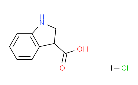 CAS No. 83234-66-6, Indoline-3-carboxylic acid hydrochloride