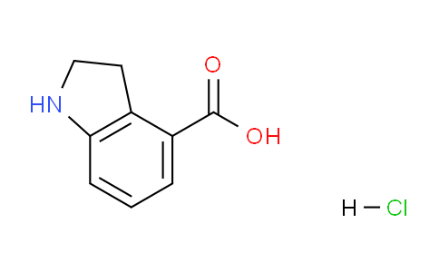 CAS No. 1187933-04-5, Indoline-4-carboxylic acid hydrochloride