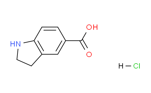 CAS No. 1171876-52-0, Indoline-5-carboxylic acid hydrochloride