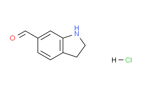 CAS No. 1187932-96-2, Indoline-6-carbaldehyde hydrochloride