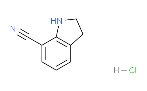 CAS No. 1956383-26-8, Indoline-7-carbonitrile hydrochloride