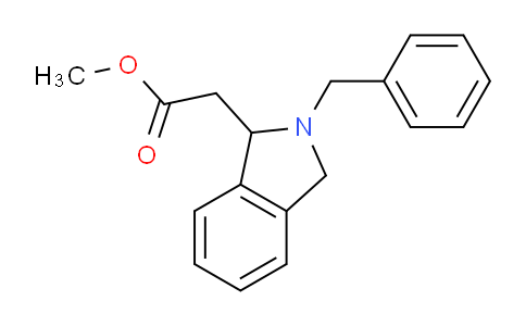 CAS No. 444583-96-4, Methyl 2-(2-benzylisoindolin-1-yl)acetate