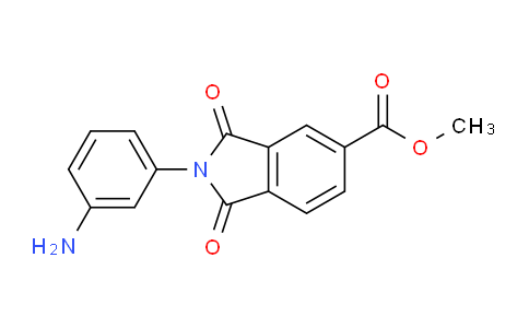 CAS No. 333340-81-1, Methyl 2-(3-aminophenyl)-1,3-dioxoisoindoline-5-carboxylate