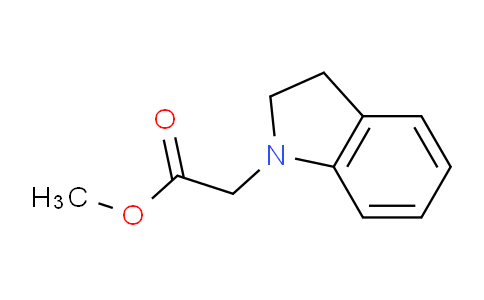 CAS No. 39597-68-7, Methyl 2-(indolin-1-yl)acetate