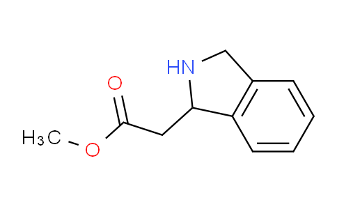 CAS No. 444583-14-6, Methyl 2-(isoindolin-1-yl)acetate