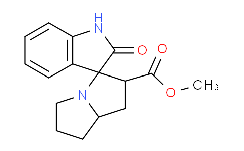 CAS No. 1265964-44-0, Methyl 2-oxo-1',2',5',6',7',7a'-hexahydrospiro[indoline-3,3'-pyrrolizine]-2'-carboxylate