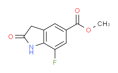 CAS No. 1260879-22-8, Methyl 7-fluoro-2-oxoindoline-5-carboxylate