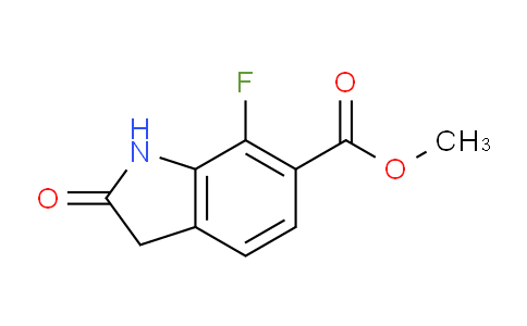 CAS No. 1251032-66-2, Methyl 7-fluoro-2-oxoindoline-6-carboxylate