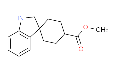 CAS No. 268538-23-4, Methyl spiro[cyclohexane-1,3'-indoline]-4-carboxylate