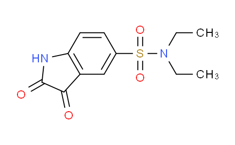 CAS No. 451460-01-8, N,N-Diethyl-2,3-dioxoindoline-5-sulfonamide