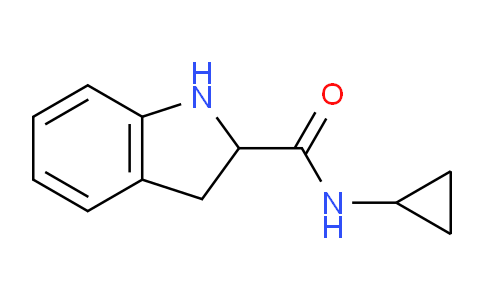 CAS No. 1503849-20-4, N-Cyclopropylindoline-2-carboxamide